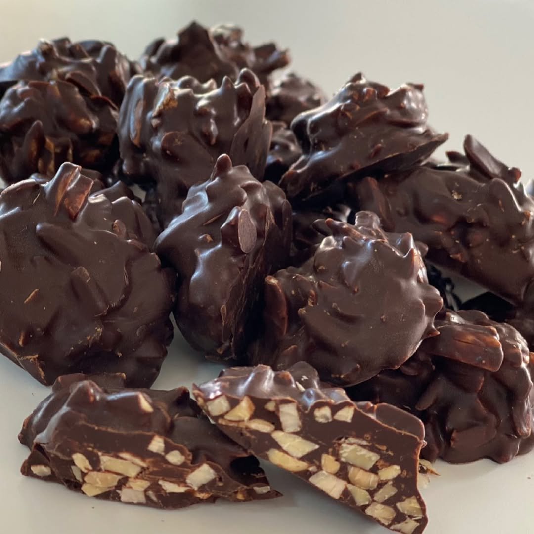 Dark Chocolate Almond Clusters