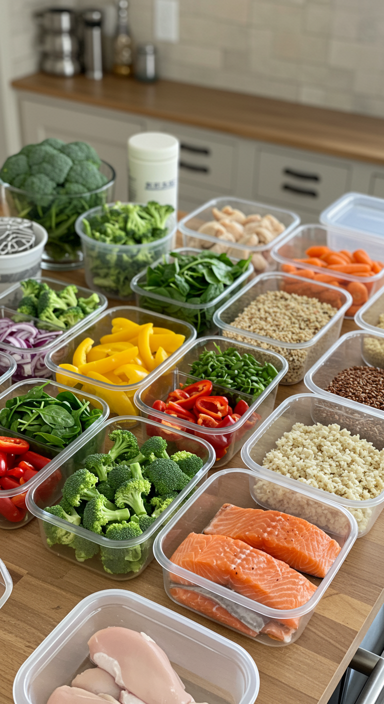 Healthy Meal Prep Ideas for Busy People 🍱✨ (Because We Don’t Have Time for Chaos) | Enchanted Ever Healthy Meal Prep 6