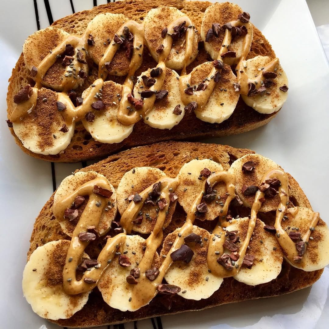 Peanut Butter Banana Toast 2