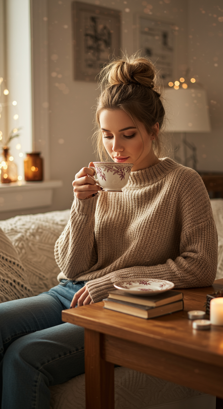 The Science of Cozy ✨🕯️ How a Self-Care Corner Boosts Mood & Mental Wellness | Enchanted Ever Science of Cozy 8