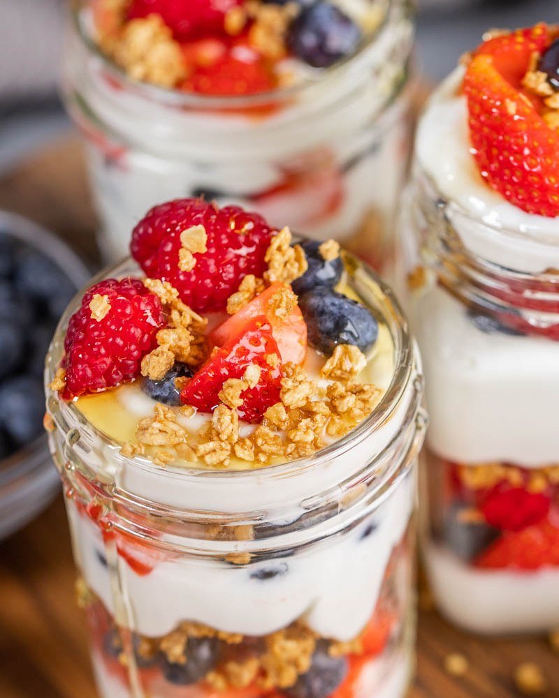 Yogurt Parfait snacks 1