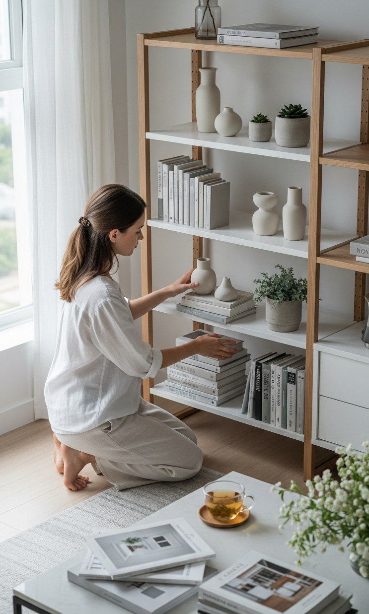 Woman Decluttering 14