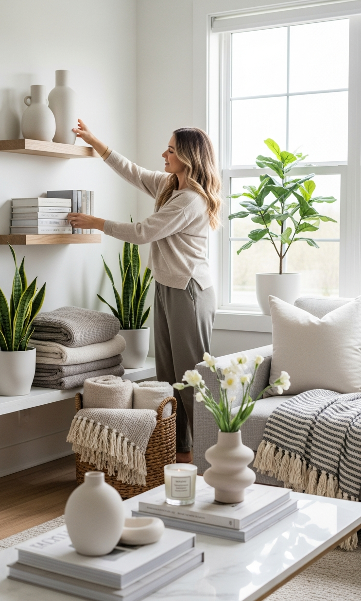 Woman Decluttering 15