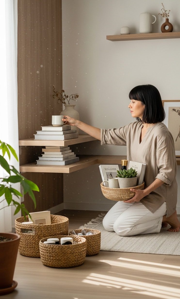 Woman Decluttering 3