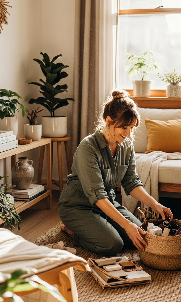 Woman Decluttering 7