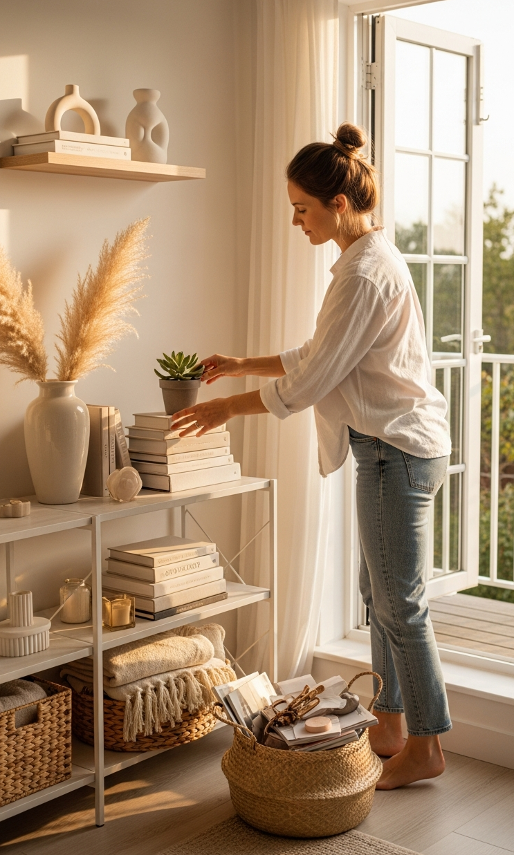 Woman Decluttering 8